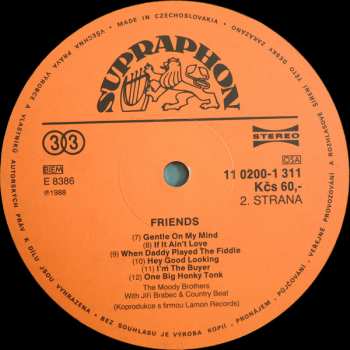 LP The Moody Brothers: Friends 123860