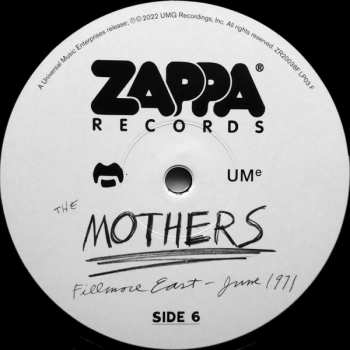3LP The Mothers: Fillmore East - June 1971 LTD 380134