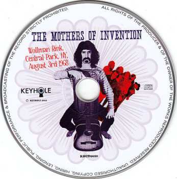 CD The Mothers: Wollman Rink, Central Park, NY, August 3rd 1968 467374