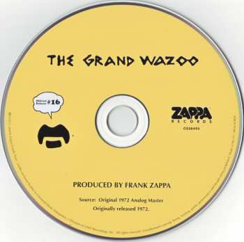CD The Mothers: The Grand Wazoo 14596