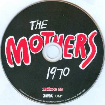 4CD/Box Set The Mothers: The Mothers 1970 LTD 24180