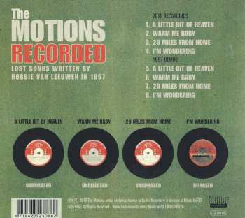 CD The Motions: Recorded 94581