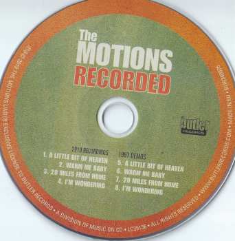 CD The Motions: Recorded 94581