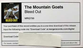 2LP The Mountain Goats: Bleed Out LTD | CLR 404901