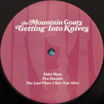2LP The Mountain Goats: Getting Into Knives 76712