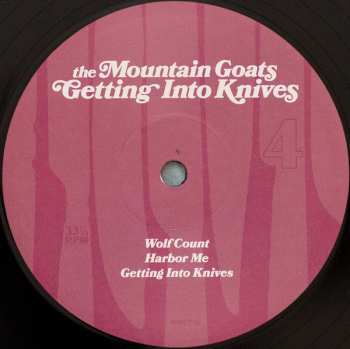 2LP The Mountain Goats: Getting Into Knives 76712