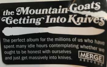 CD The Mountain Goats: Getting Into Knives 411226