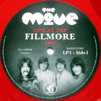 2LP The Move: Live At The Fillmore 1969 CLR 76604