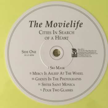LP The Movielife: Cities In Search Of A Heart CLR 412561