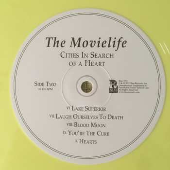 LP The Movielife: Cities In Search Of A Heart CLR 412561