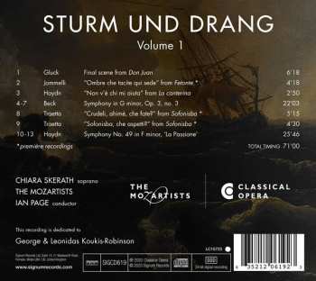 CD The Mozartists: Sturm Und Drang - 1 467012