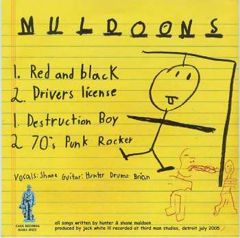 EP The Muldoons: Red & Black