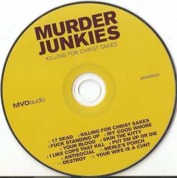 CD The Murder Junkies: Killing For Christ Sakes 263443