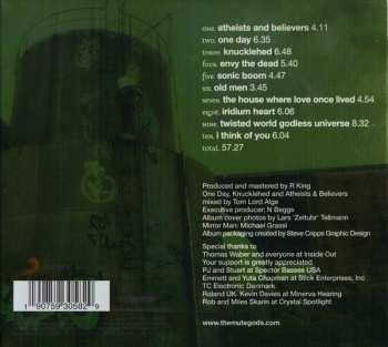 CD The Mute Gods: Atheists And Believers LTD | DIGI 3024