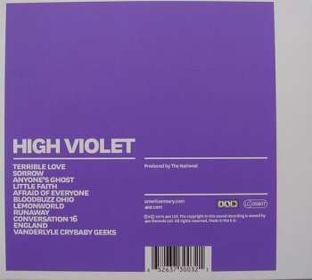 CD The National: High Violet 16087