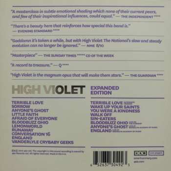 2CD The National: High Violet | Expanded Edition 99754