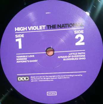 2LP The National: High Violet 381786