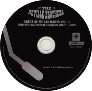 CD The Neville Brothers: Great American Radio Vol. 3 - Telluride Jazz Festival, Colorado, June 8, 2008 194707