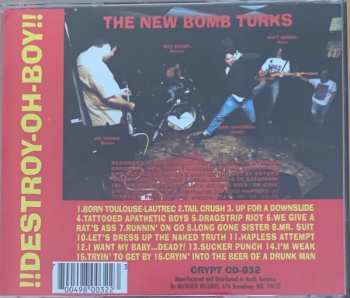 CD The New Bomb Turks: !!Destroy-Oh Boy!! 536129