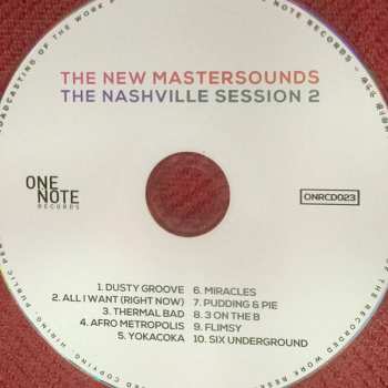 CD The New Mastersounds: The Nashville Session 2 119106
