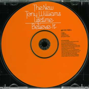 CD The New Tony Williams Lifetime: Believe It 365955
