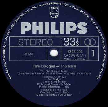 LP The Nice: Five Bridges