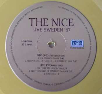 LP The Nice: Live Sweden '67 NUM | LTD | CLR 460054