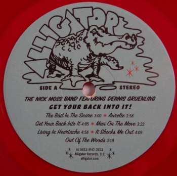 LP Nick Moss Band: Get Your Back Into It! CLR 501520