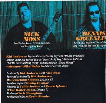 CD Nick Moss Band: Lucky Guy! 399905