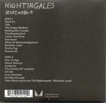 2CD The Nightingales: Hysterics DLX 449215
