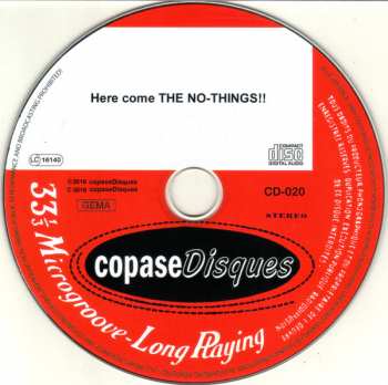 CD The No-Things: Here Come The No-Things!! 267961