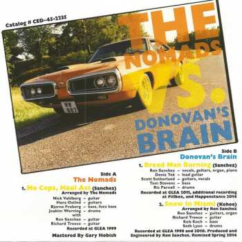 Album The Nomads: The Nomads Vs. Donovan's Brain