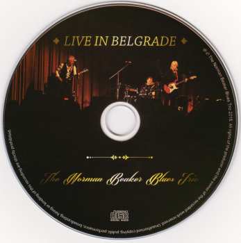 CD The Norman Beaker Blues Trio: Live In Belgrade 450370