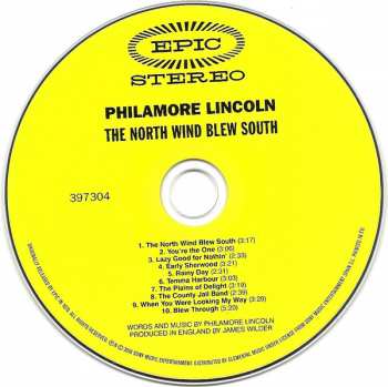 CD Philamore Lincoln: The North Wind Blew South LTD 370241