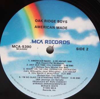 LP The Oak Ridge Boys: American Made 123815