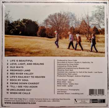 LP The Oak Ridge Boys: Front Porch Singin' CLR 84388