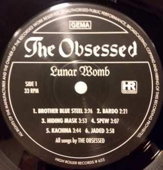 LP The Obsessed: Lunar Womb LTD | CLR 300465