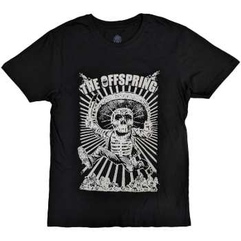 Merch The Offspring: The Offspring Unisex T-shirt: Jumping Skeleton (x-large) XL