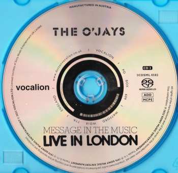 2SACD The O'Jays: Ship Ahoy, Message In The Music & Live In London 506431
