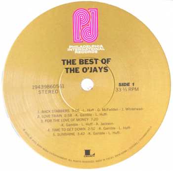 2LP The O'Jays: The Best Of The O'Jays 430747