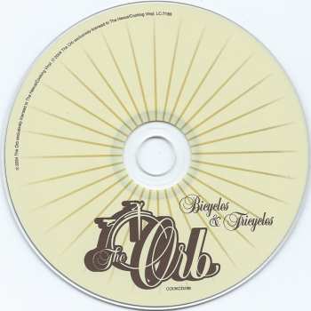 CD The Orb: Bicycles & Tricycles 440077