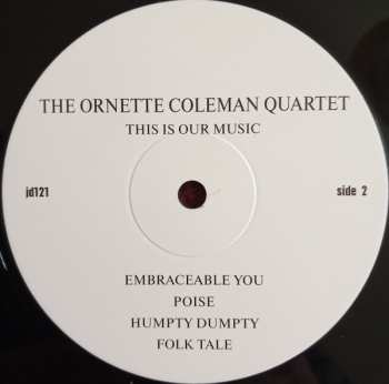 LP The Ornette Coleman Quartet: This Is Our Music 426713