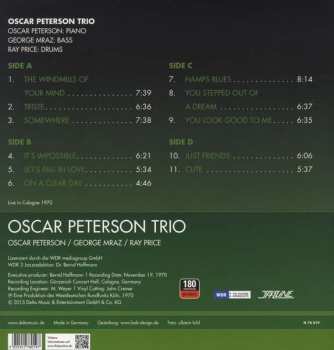 2LP The Oscar Peterson Trio: Live In Cologne 1970 363002