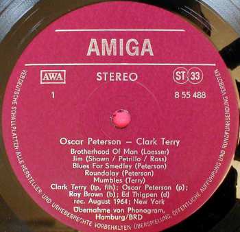 LP The Oscar Peterson Trio: Oscar Peterson • Clark Terry 50350