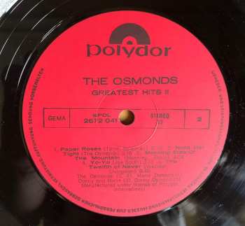 LP The Osmonds: Greatest Hits II 386577