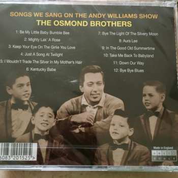 CD The Osmonds: Songs We Sang On The Andy Williams Show 268907