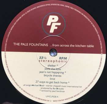 LP The Pale Fountains: ... From Across The Kitchen Table 477579