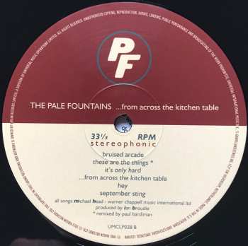 LP The Pale Fountains: ... From Across The Kitchen Table 477579