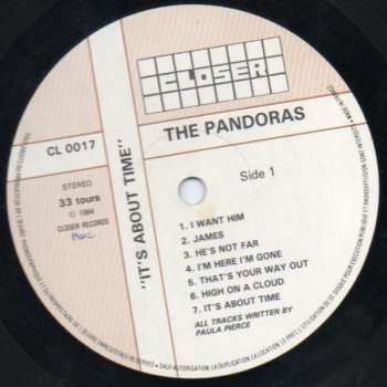 LP The Pandoras: It's About Time 503542