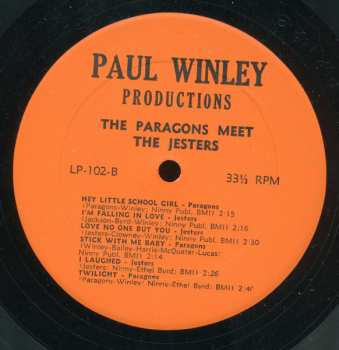 LP The Paragons: The Paragons Meet The Jesters